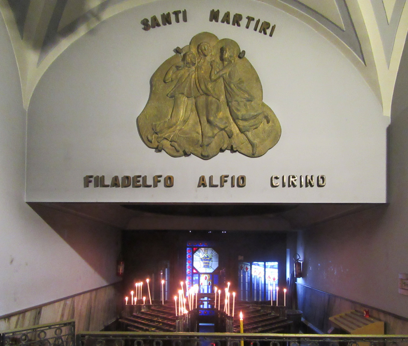 Kapelle im Santuario in Trecastagni