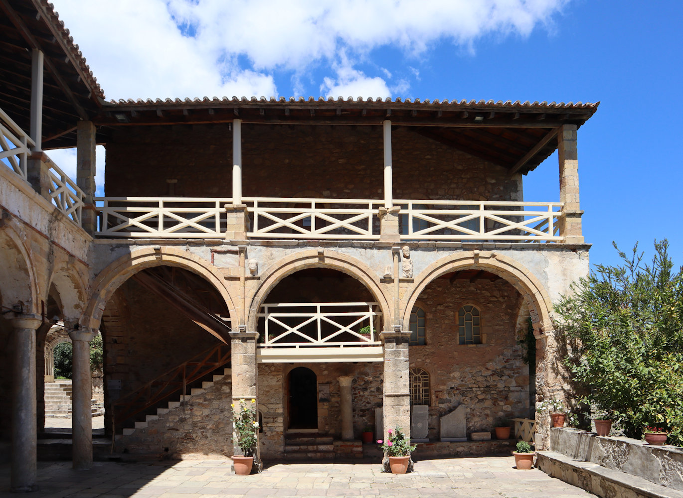 ehemaliger Metropolitenpalast in Mystras, heute Museum