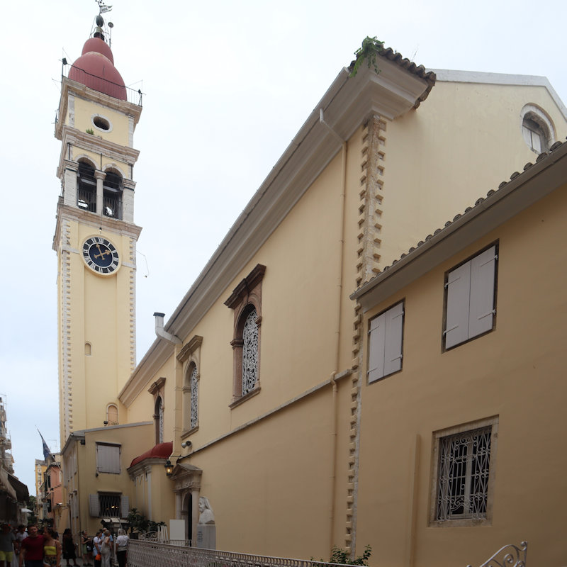 Spyridon-Kirche in Kerkyra / Korfu-Stadt