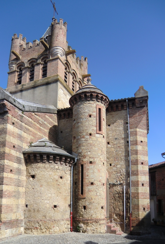 Kirche des ehemaligen Klosters in St-Martin-d'Oydes