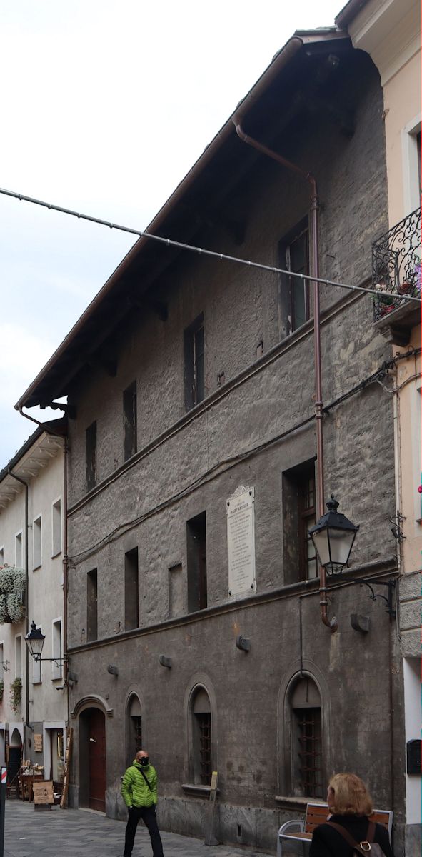 Anselms Geburtshaus in Aosta