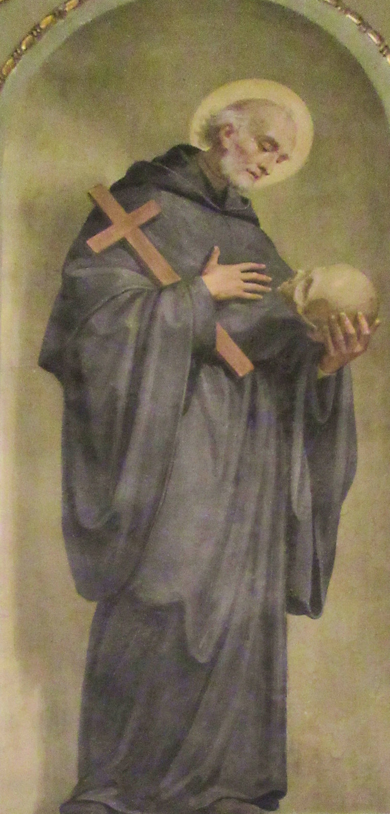 Fresko in der Kirche Sant'Agostino in Rom