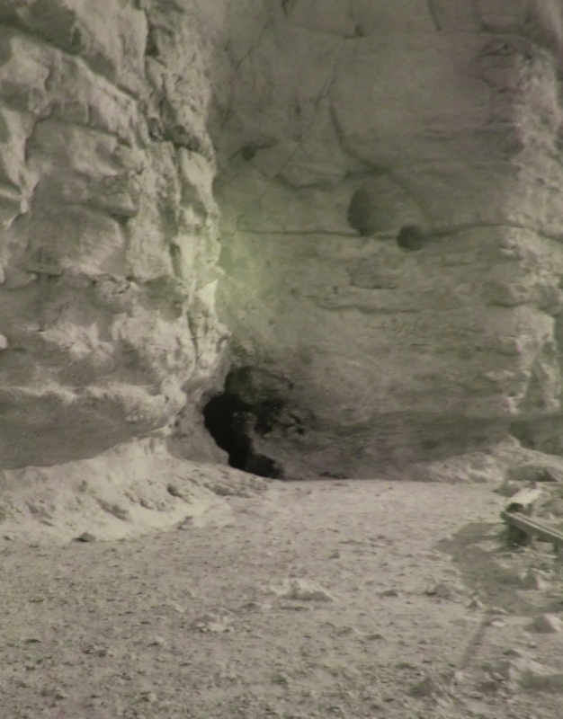 Antonius' Grotte nahe des heutigen Ortes Zafarana