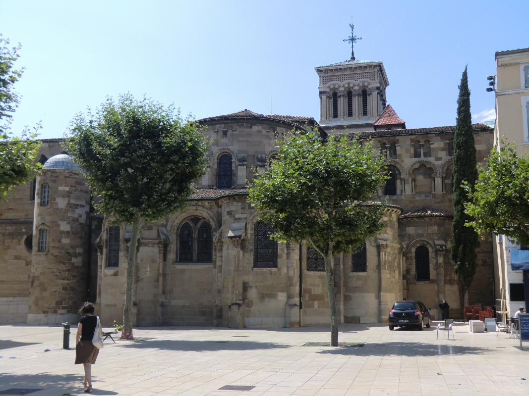 Kathedrale in Valence heute