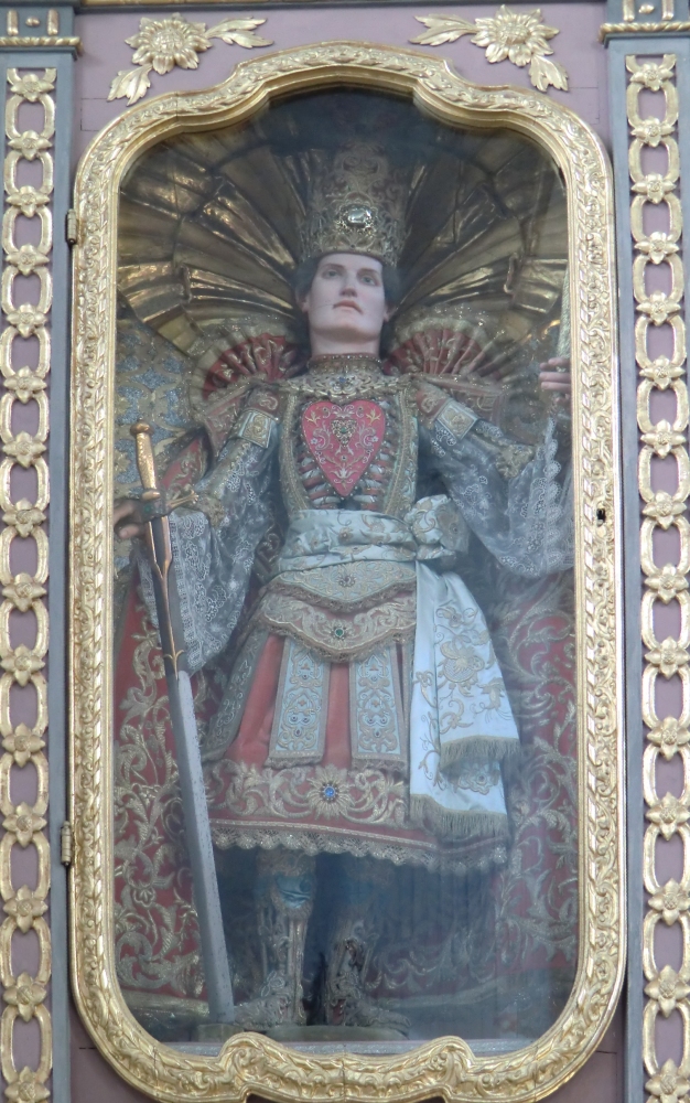 Reliquiar für Aurelius Renatus, in der Klosterkirche in Rot an der Rot