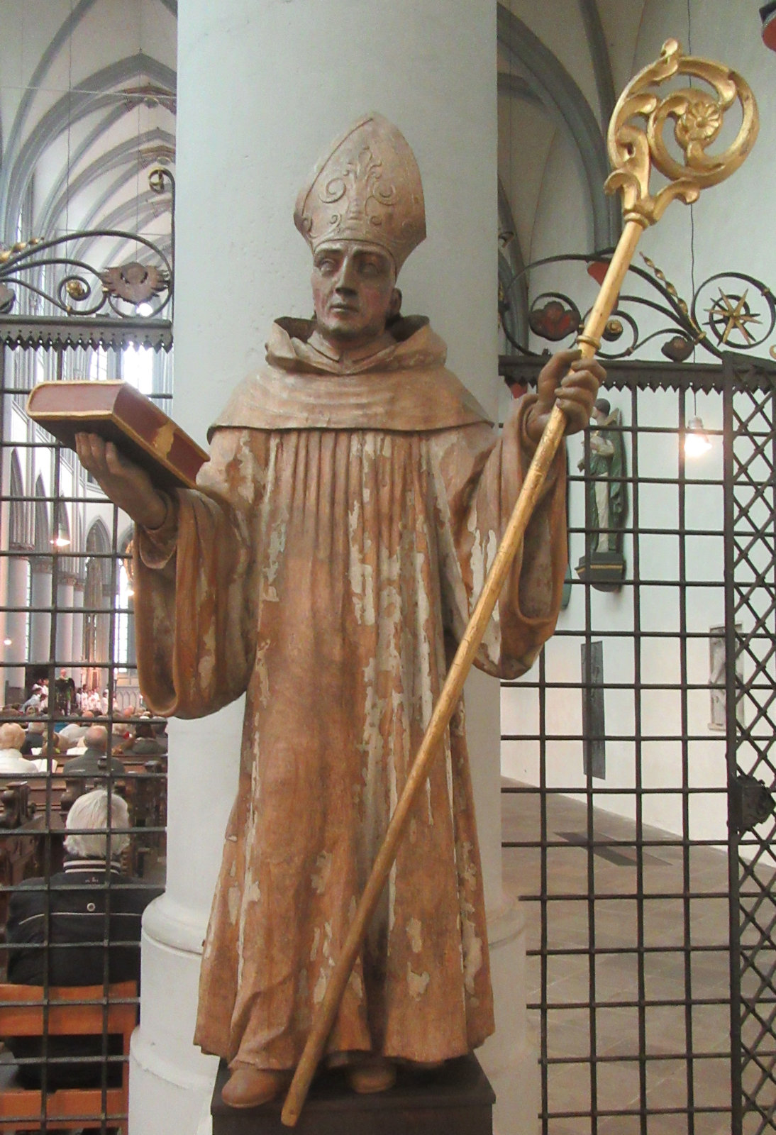 Statue, um 1650, in der Klosterkirche Altenberg