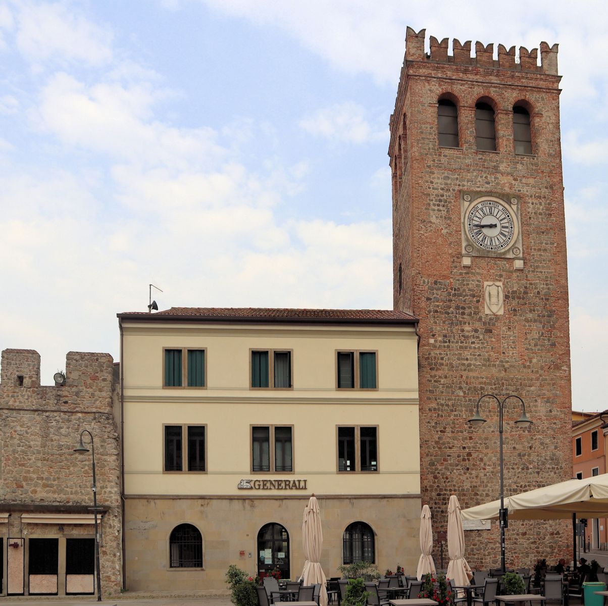 Palazzo del Monte di Pietà Vecchio in Monselice, seit 1922 geschlossen