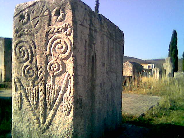 Bogomilen-Friedhof in Radimlja bei Stolac in Bosnien-Herzegovina