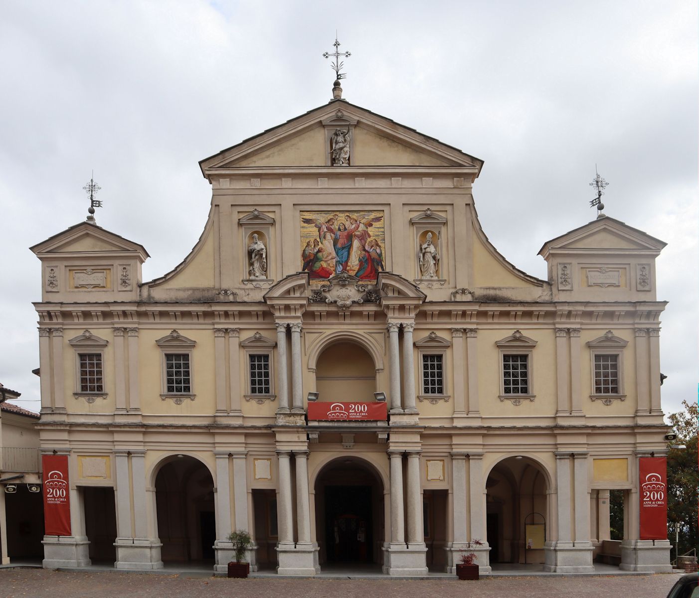 Sanktuarium auf dem Sacro Monte bei Serralunga di Crea