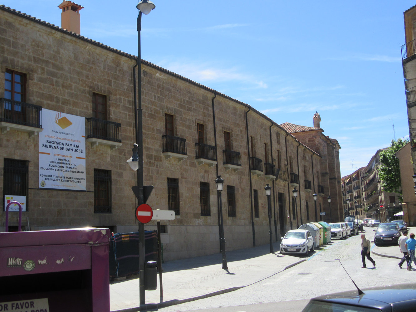 Kolleg der „Siervas de San José” mit dem Grab von Bonifacia in Salamanca