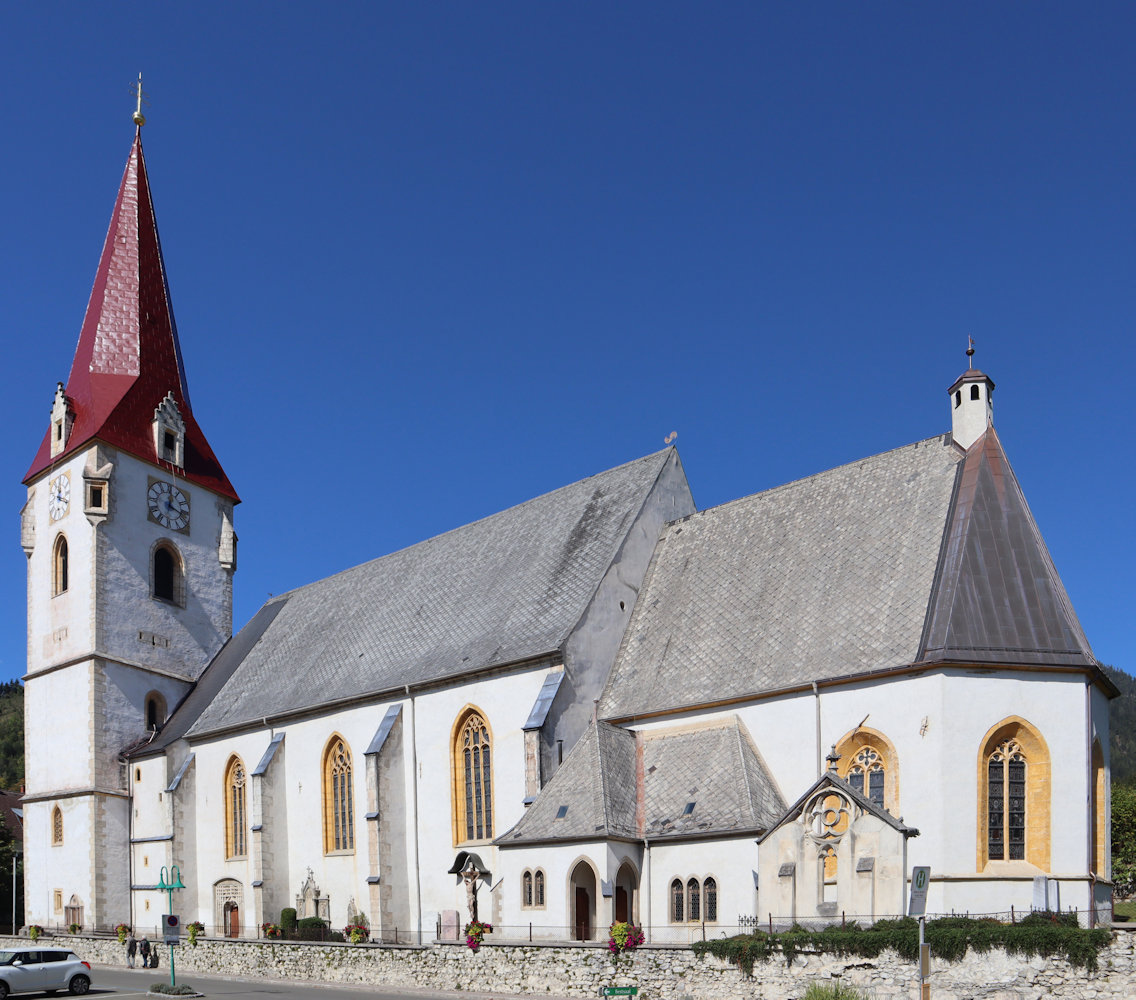 Kirche der ehemaligen Propstei in Aflenz