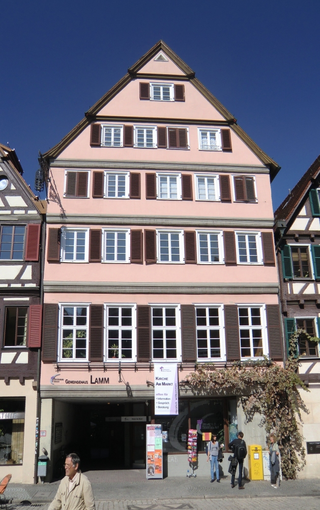 ehemaliges Gasthaus „Lamm”, Steebs Geburtshaus, in Tübingen