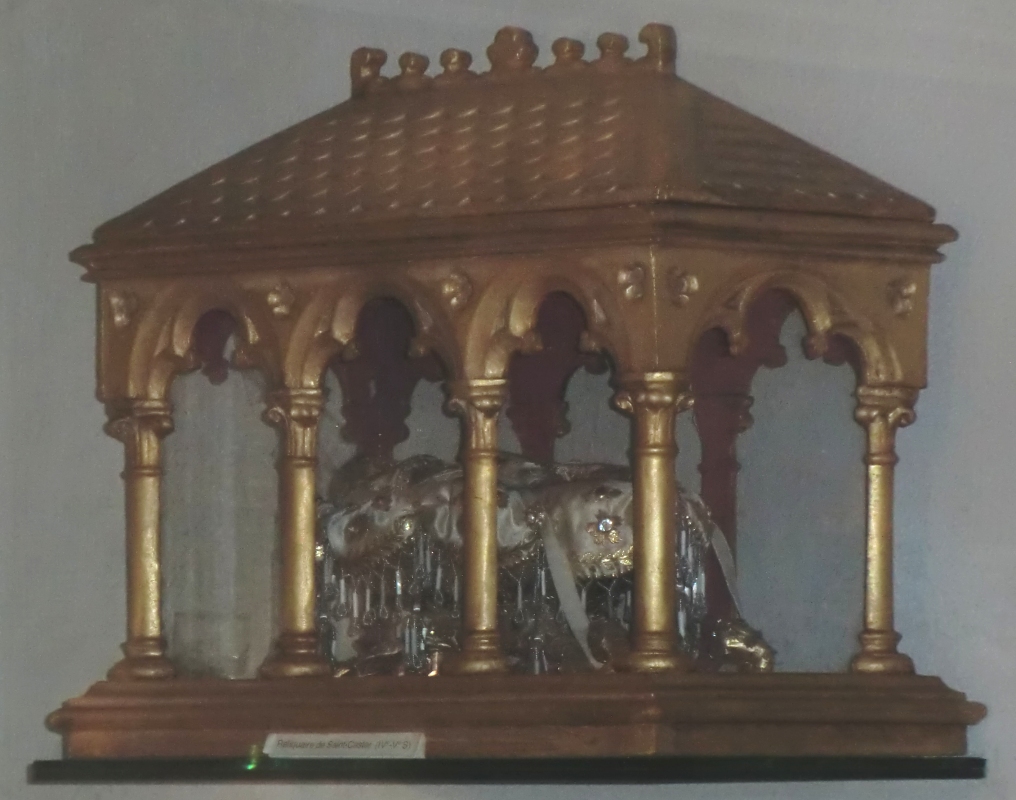 Reliquiarium, 1996, in der Kathedrale in Nîmes