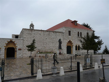 Das jetzt nach Charbel benannte Kloster in Annaya