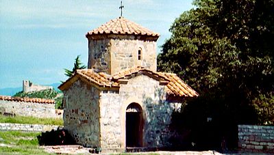 Kirche an der Stelle bei Mtskheta, an der Christiana gelebt haben soll