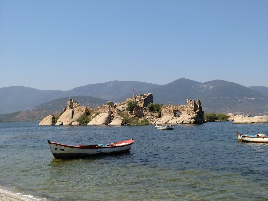 Klosterruine bei Herakleia / Kapıkirı im Bafa-See