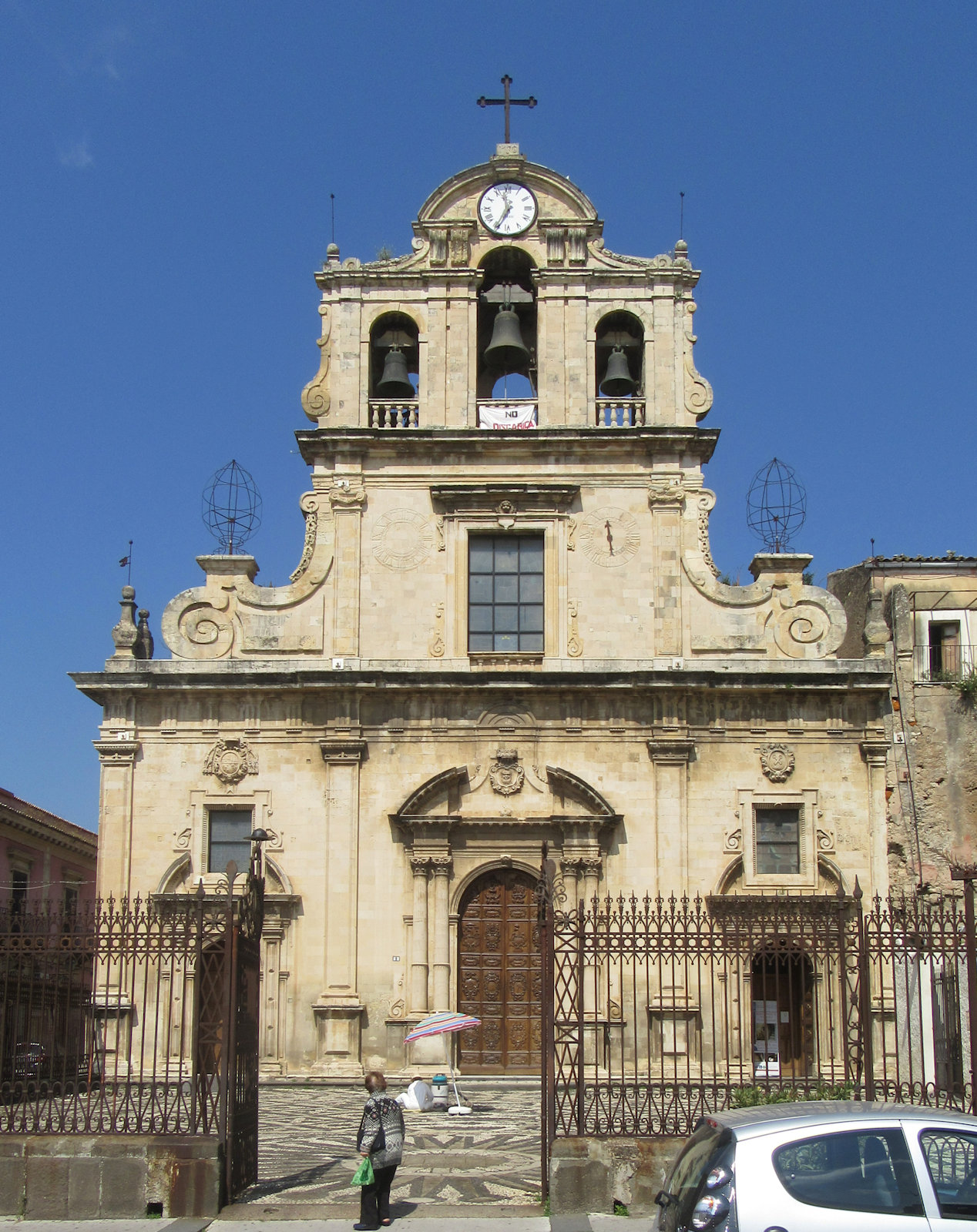 Mutterkirche Santa Maria La Cave in Lentini, geweiht 1693