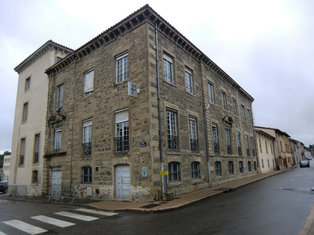 Hôtel de la Colombière in St-Symphorien-d'Ozon, erbaut ab 1702 an der Stelle des Vorgängerhauses, in dem Claudius geboren wurde