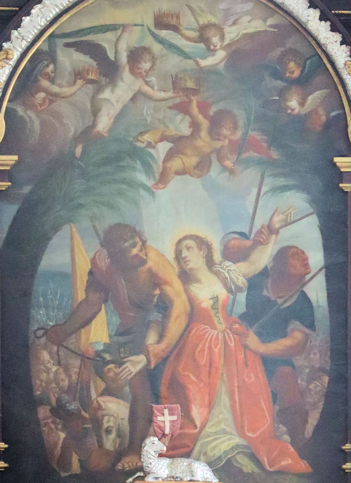 Johann Paul Schwenter: Altarbild, um 1635, in der Wallfahrtskirche St. Corona in Altenkirchen