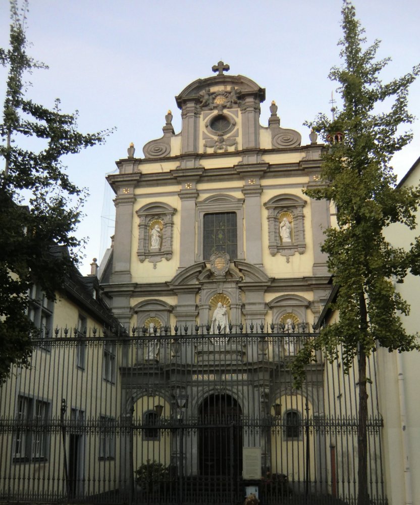 Karmelitinnenkloster, Kirche St. Maria vom Frieden in Köln, erbaut 1643 bis 1716