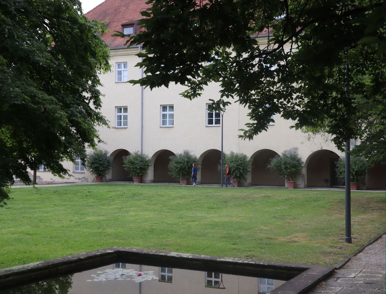 Ort der früheren Stephans-Kirche beim ehemaligen Kloster Weihenstephan