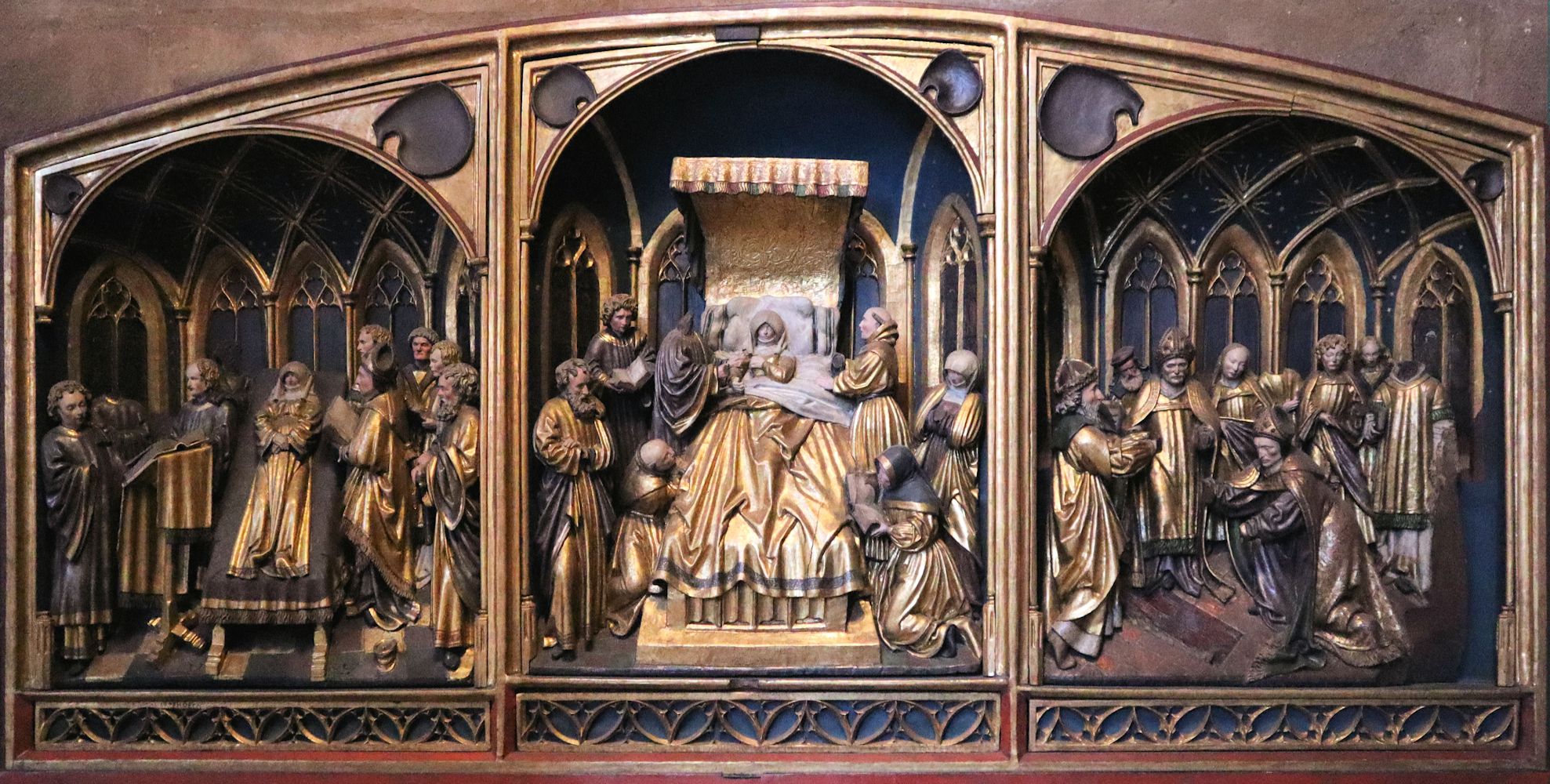 Ludwig Juppe: Elisabethaltar, um 1511, in der Elisabethkirche in Marburg