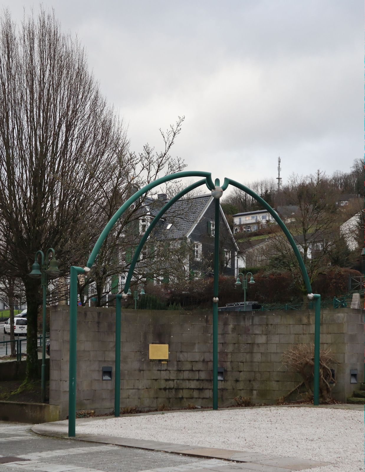 Gedenkstätte an der Stelle des 1812 aufgelösten Klosters in Gevelsberg