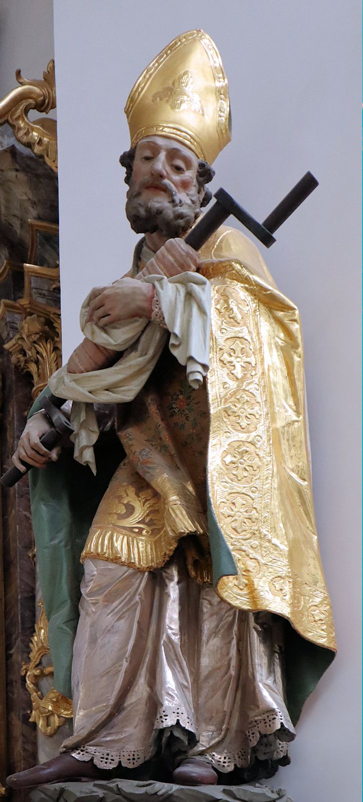 Statue in der Klosterkirche in Scheyern