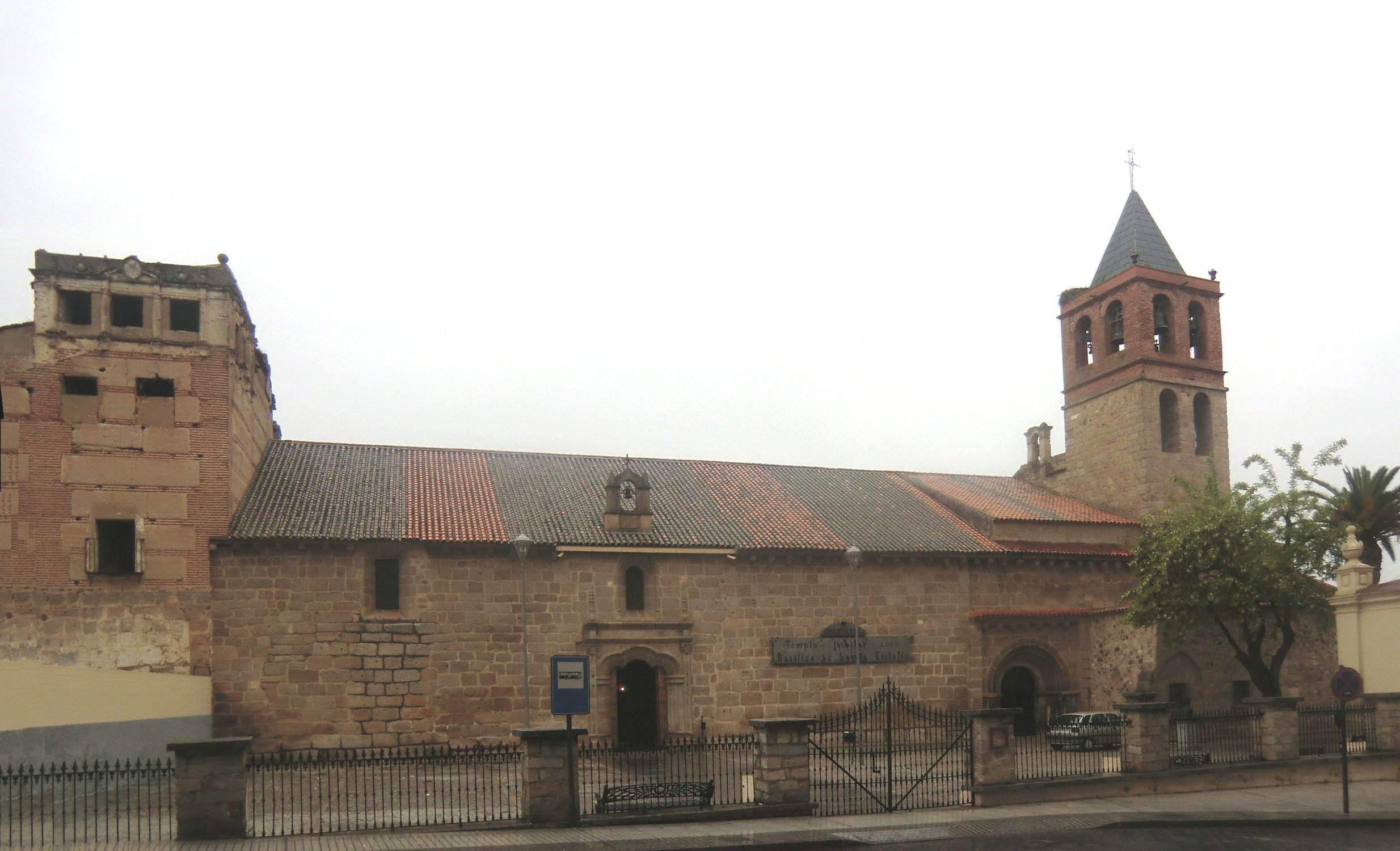 Die Kirche Santa Eulalia in Mérida, seit 2014 päpstliche Basilika