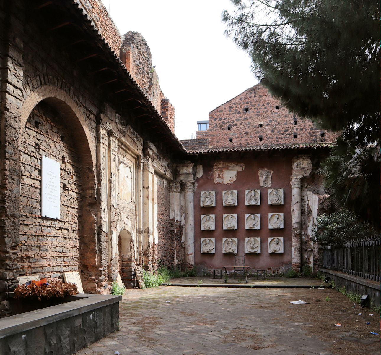 Reste der Kirche Sant'Euplio in Catania