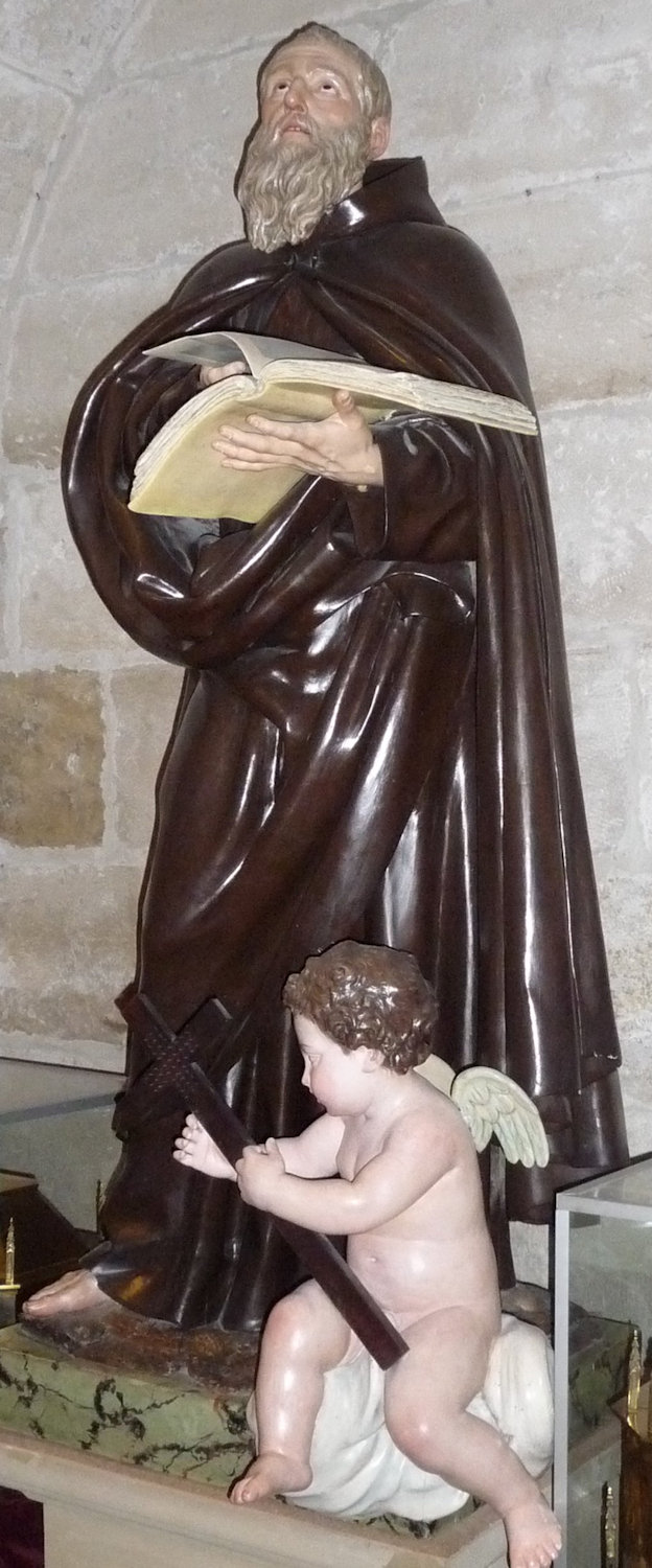 Esteban de Ágreda: Statue, 1794 in der Kirche des Klosters Yuso in San Millán de la Cogalla