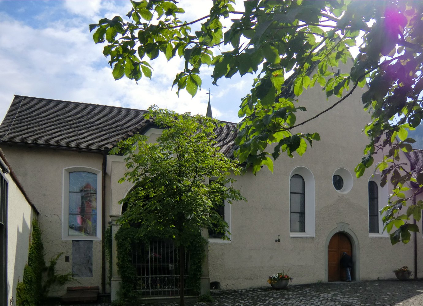 Kapuzinerkirche in Feldkirch mit Fideliskapelle, eingerichtet 1746