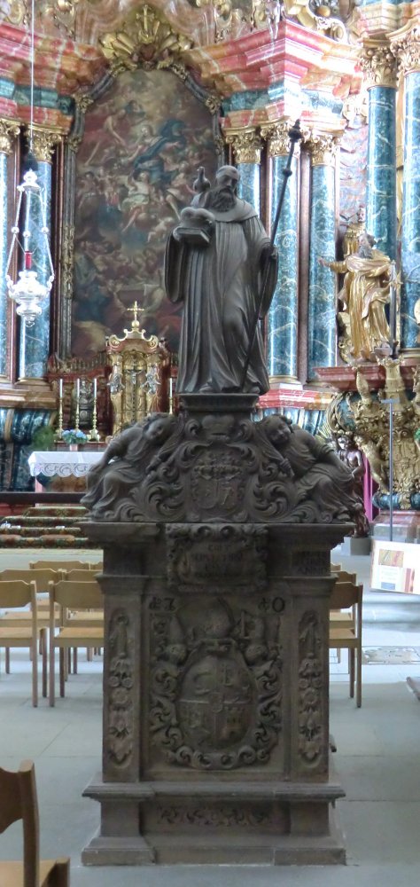 Josef Anton Tschupp: Grabmal, 1710, in der Klosterkirche Rheinau