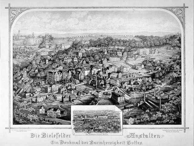 Die Anstalt Bethel 1885