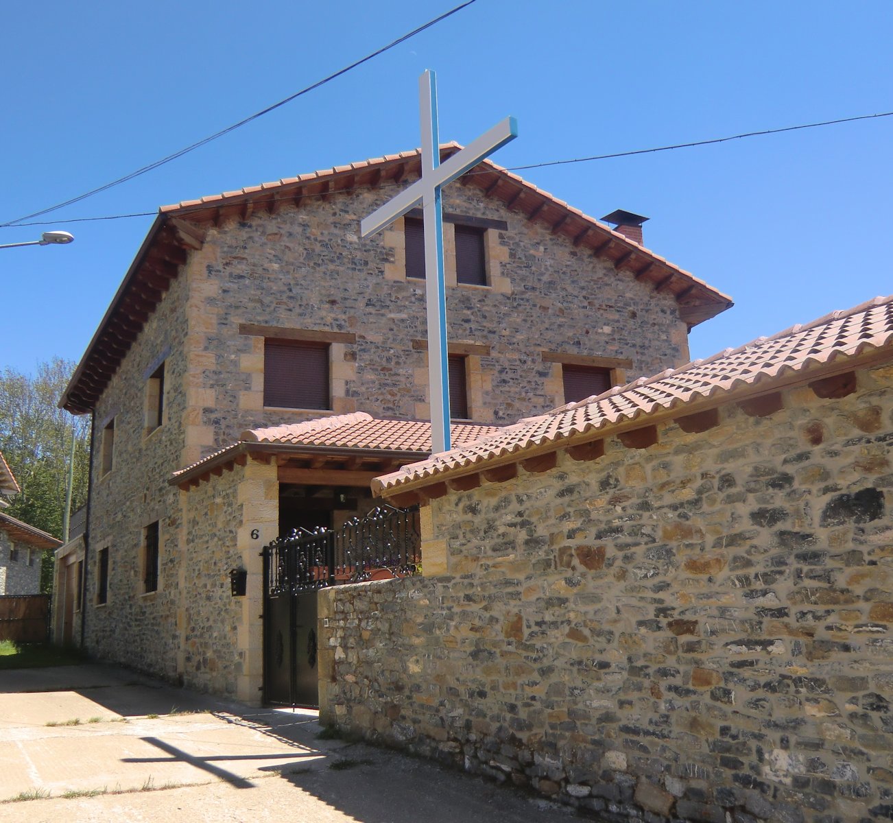 Julius vom Herzen Jesu Mediavillas Elternhaus in La Lastra