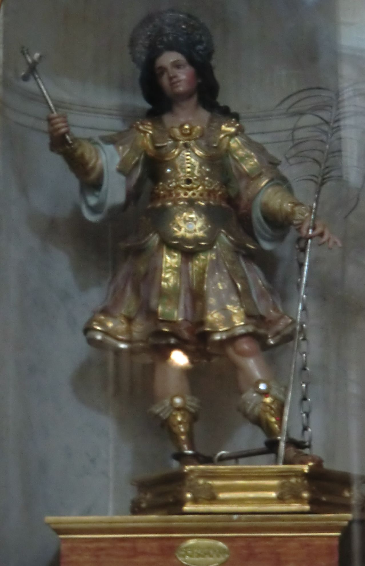 Germanus-Statue in der Kathedrale in Cádiz