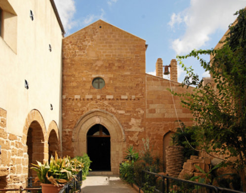 Kirche Sta Maria dei Greci in Agrigento, damals die Kathedrale der Stadt, bei den Griechen ein Athena-Tempel aus dem 5. Jahrhundert v. Chr.