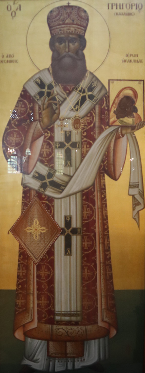 Ikone in der Demetrios-Basilika in Thessaloniki