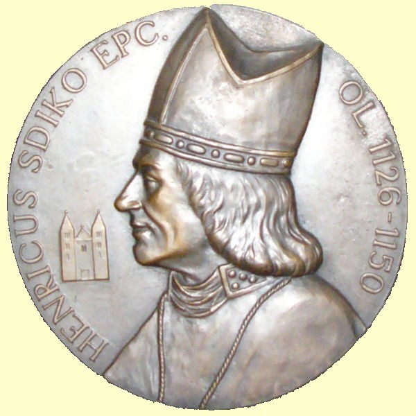 Gedenkmünze für Heinrich Zdik, aus Olomouc