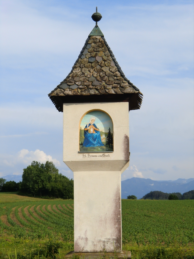 Bildstock mit Hemma nahe St. Georgen am Weinberg