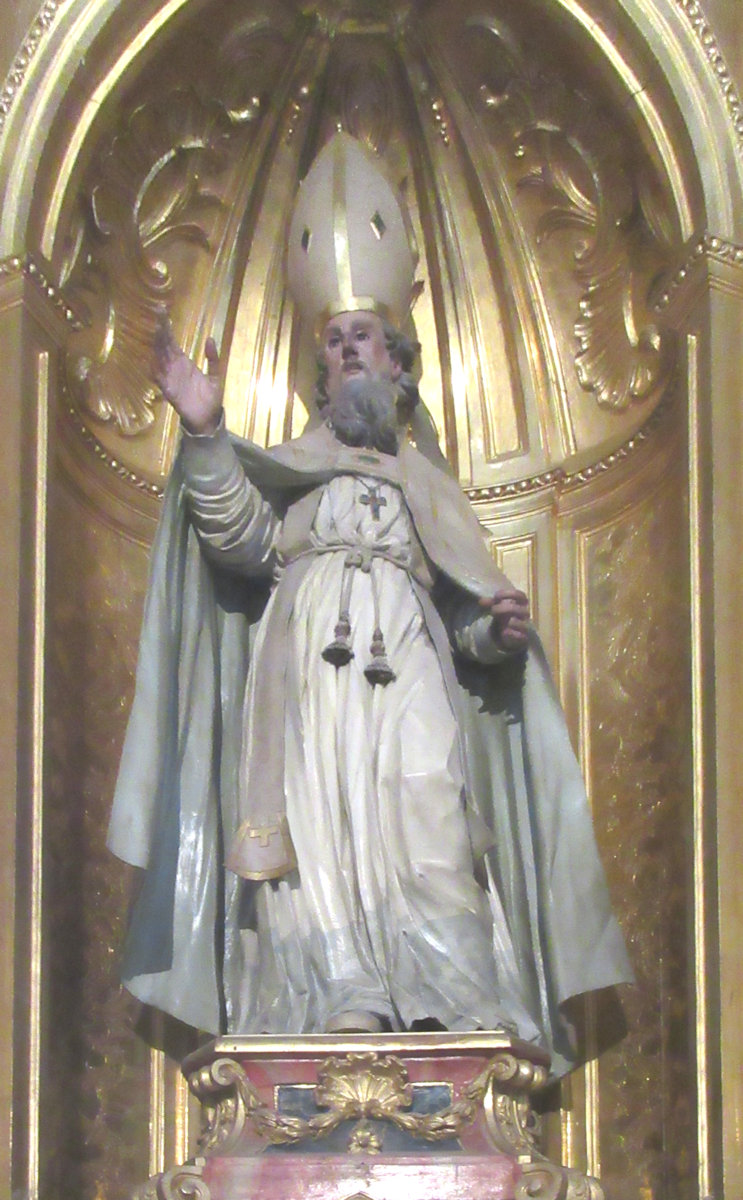 Statue in der Kathedrale in Segovia