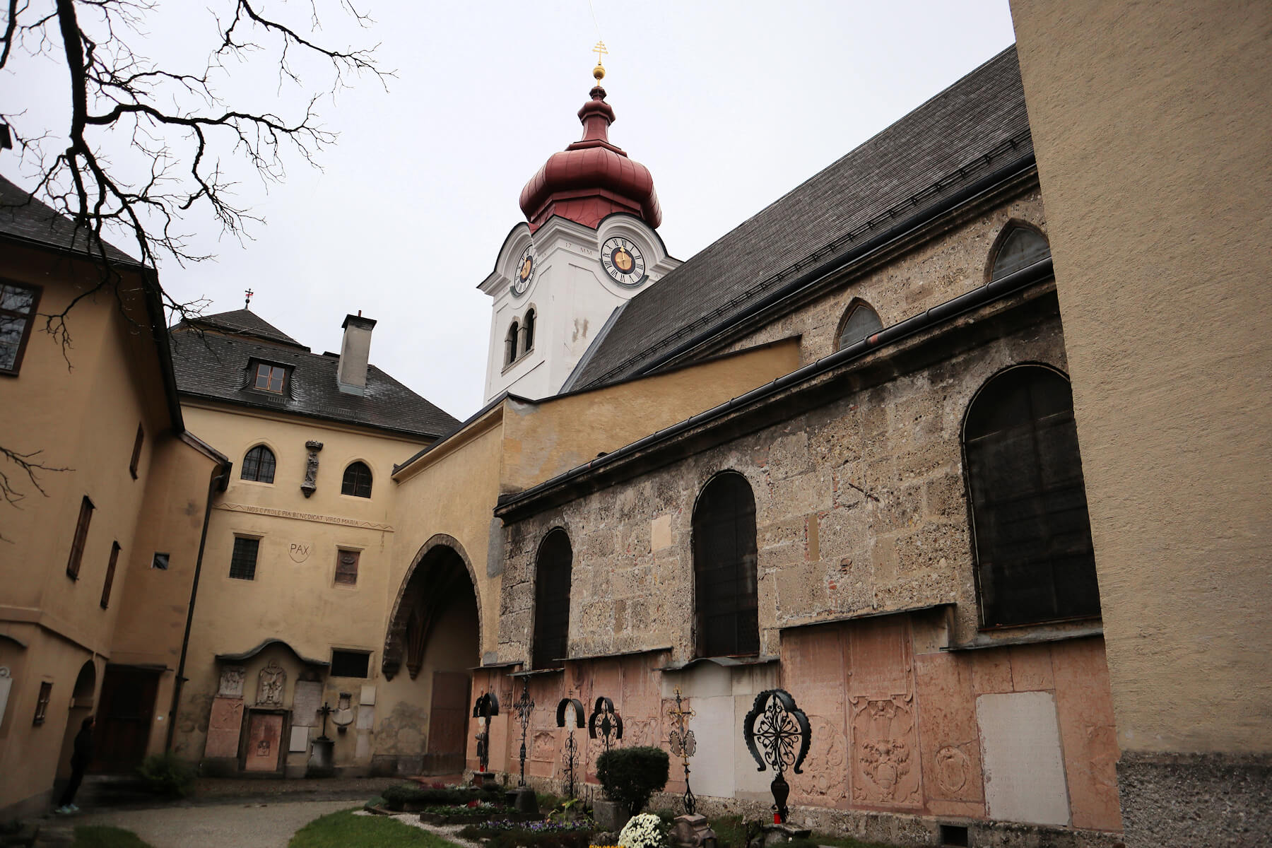 Innenhof des Klosters Nonnberg