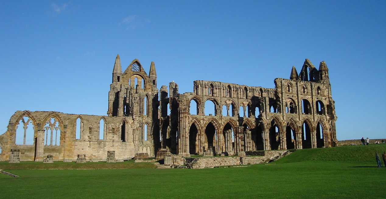 Ruinen der Kirche der Abtei in Whitby