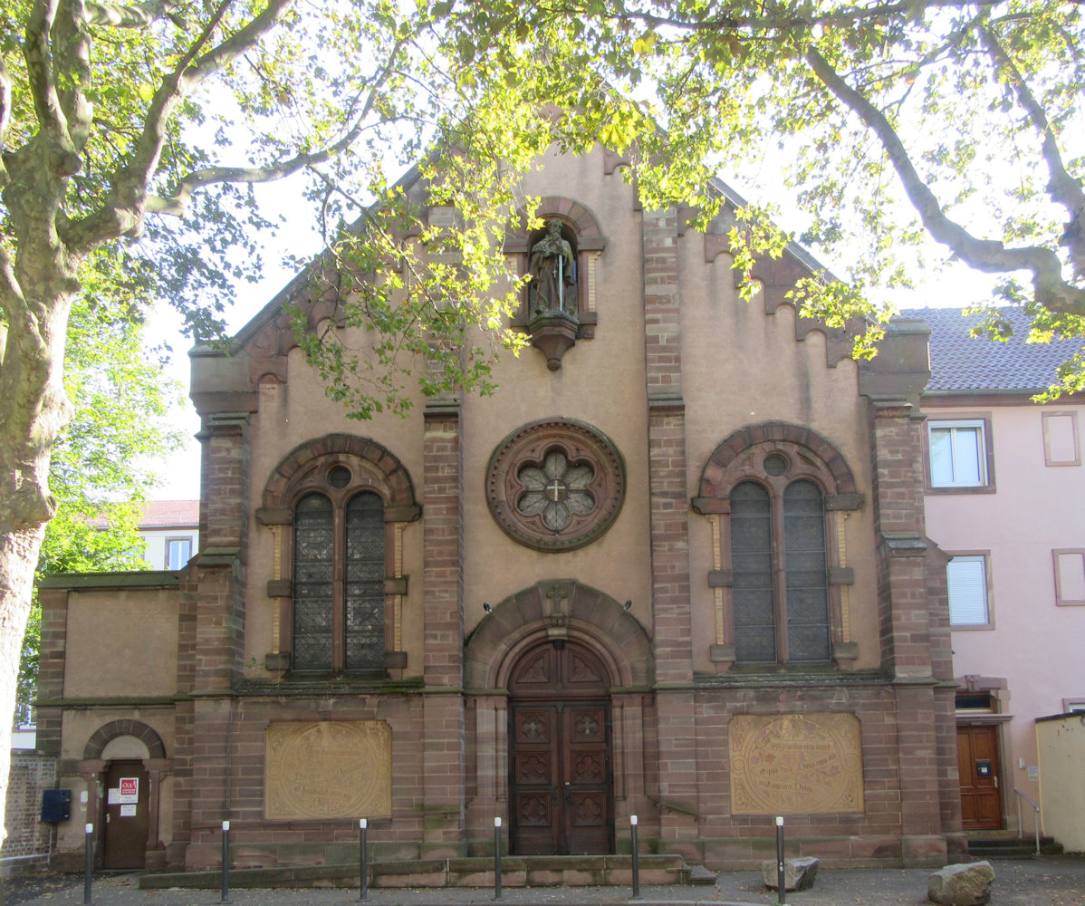 Klosterkirche der Kapuziner in Königshofen