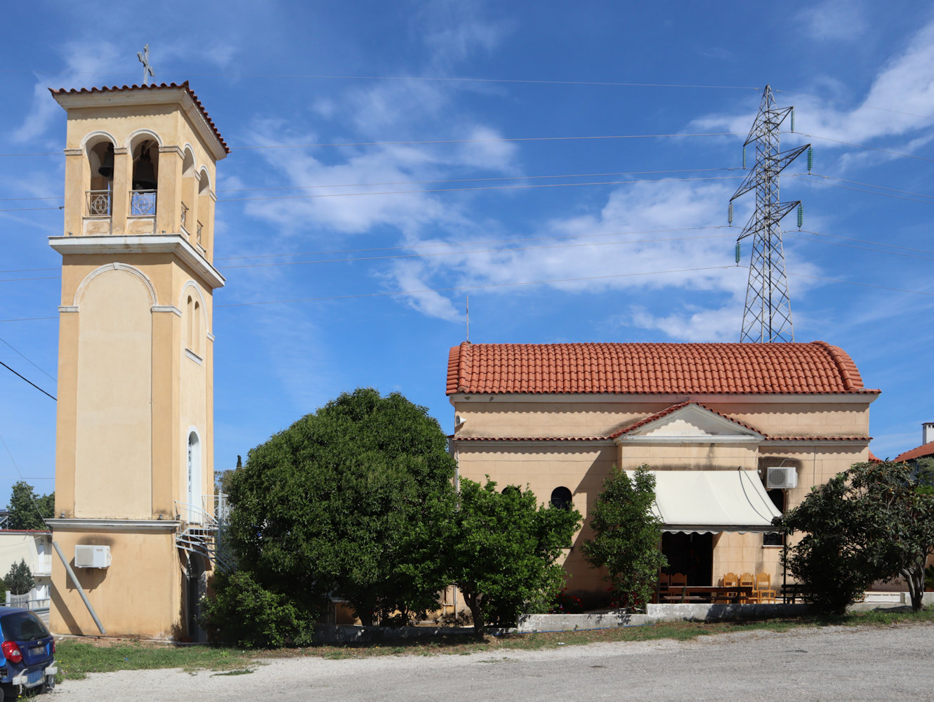 die neue Irenekirche im heutigen Vorort Likochoros von Patras