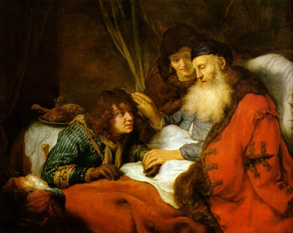 Govert Flinck: Isaak segnet Jakob, 1639, im Rijksmuseum in Amsterdam