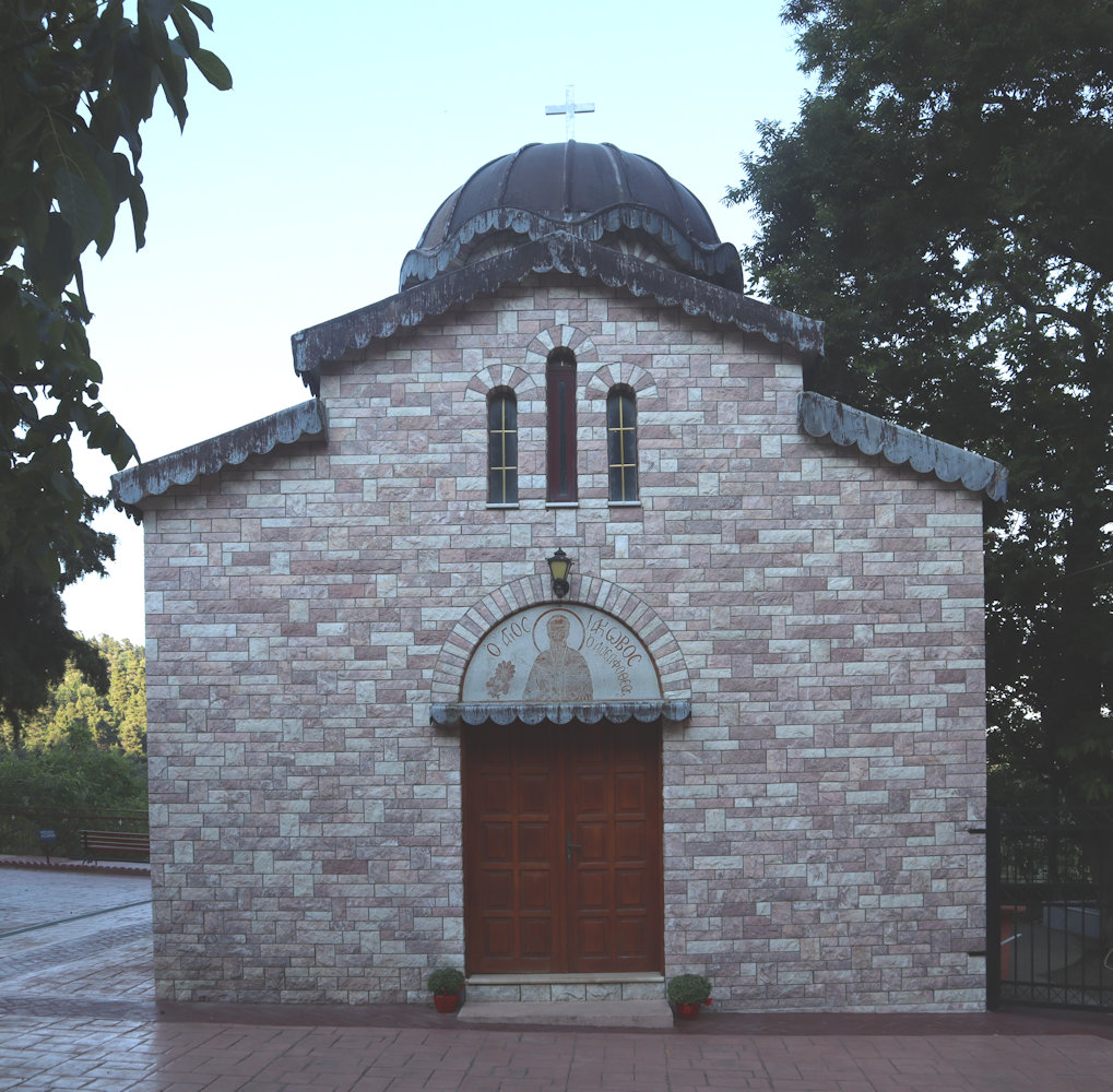 Jakobos geweihte Kapelle am Davids-Kloster bei Rovis auf Euböa