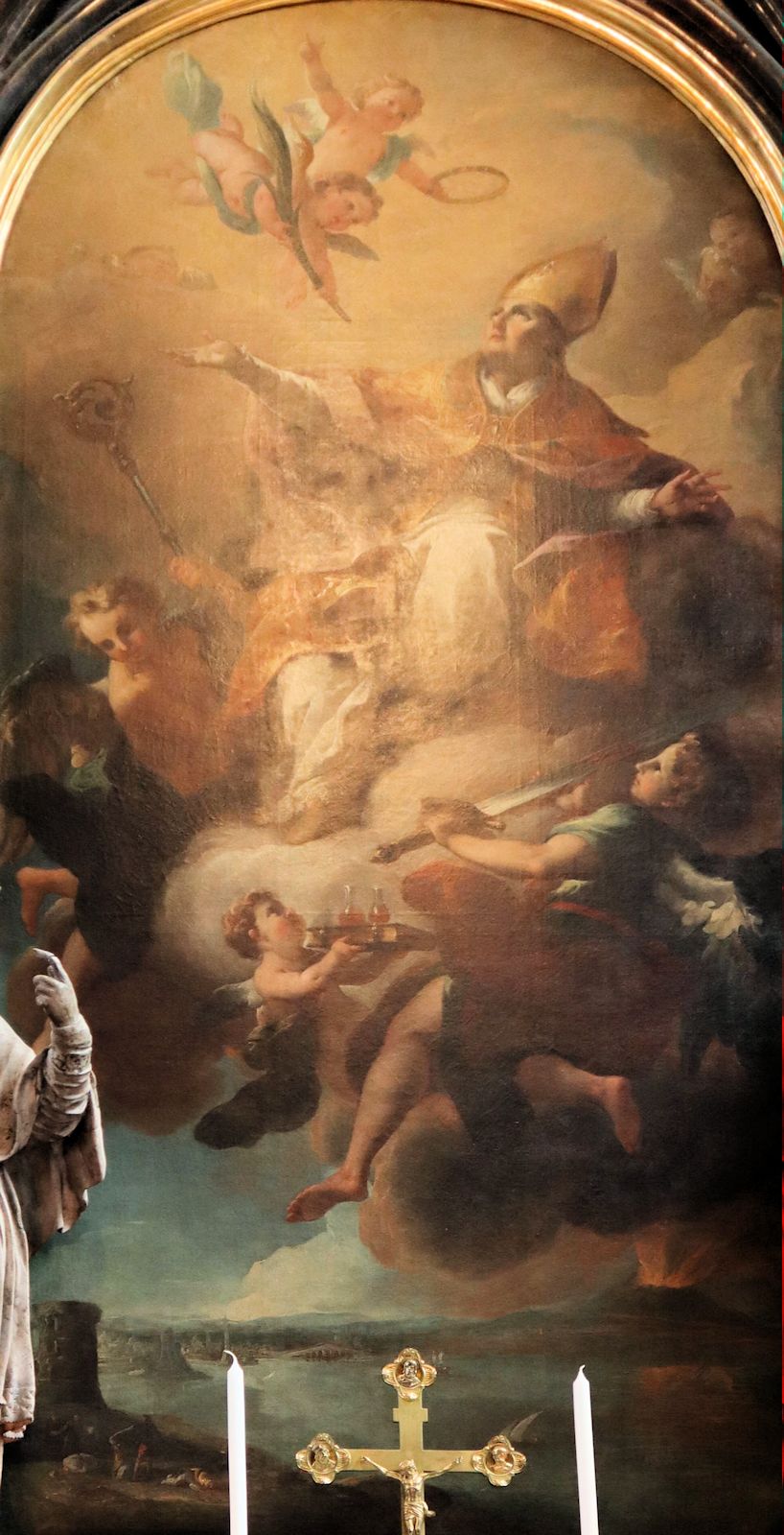 Martin Altomonte: Januarius' Verherrlichung, 1711, im Stephansdom in Wien