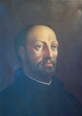 Jean de Brébeuf, Gemälde in der Metropolitan Reference Library in Toronto