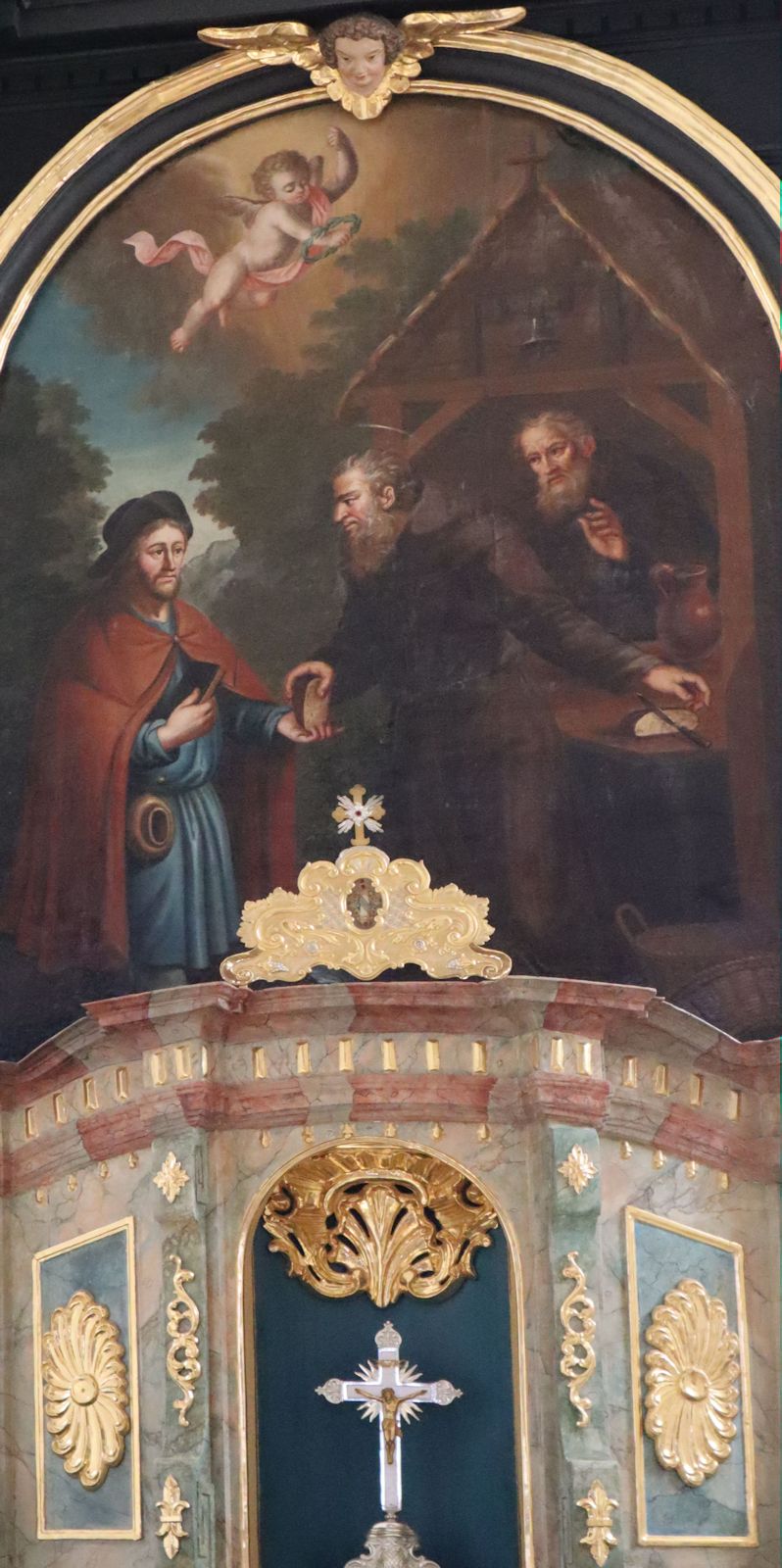 Altarbild in der Kirche St. Jodokus in Tännesberg